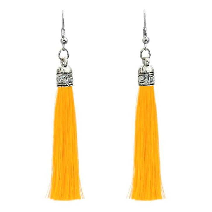 Fako Bijoux - Oorbellen - Kwast Romania - Geel, Handtassen en Accessoires, Oorbellen, Verzenden