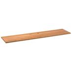 vidaXL Tafelblad rechthoekig 320x80x4,2cm massief eikenhout, Verzenden, Nieuw