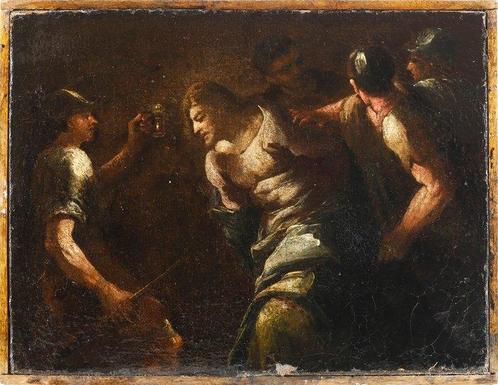 Belisario Corenzio (1558 – 1646?) - Cattura di Cristo, Antiek en Kunst, Kunst | Schilderijen | Klassiek