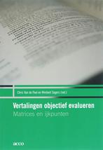 Vertalingen objectief evalueren 9789033464652, Boeken, Gelezen, Onbekend, Winibert Segers, Verzenden