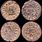 Espagne. Felipe IV (1621 - 1665). Lote compuesto por dos (2)