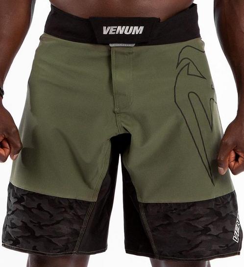 Venum Light 4.0 Fight Shorts Khaki Zilver Venum Fightwear, Kleding | Heren, Sportkleding, Vechtsport, Nieuw, Maat 56/58 (XL), Verzenden