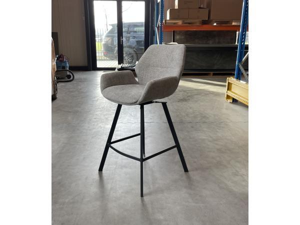 Veiling - Barkruk ZH65 Lauren (set van 2) Weefstof - Taupe, Huis en Inrichting, Stoelen