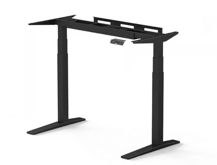 Zit sta bureau - Elektrisch - Verstelbaar - Bureauframe - Zw, Diversen, Bureau-accessoires, Nieuw, Verzenden