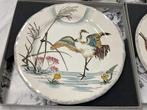Gien - Assiette (4) - grans oiseaux - Porcelaine - Grands