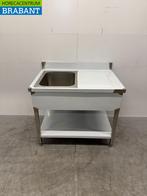RVS Spoeltafel Spoelbak Basic-line 100 cm Horeca, Zakelijke goederen, Ophalen of Verzenden, Nieuw in verpakking