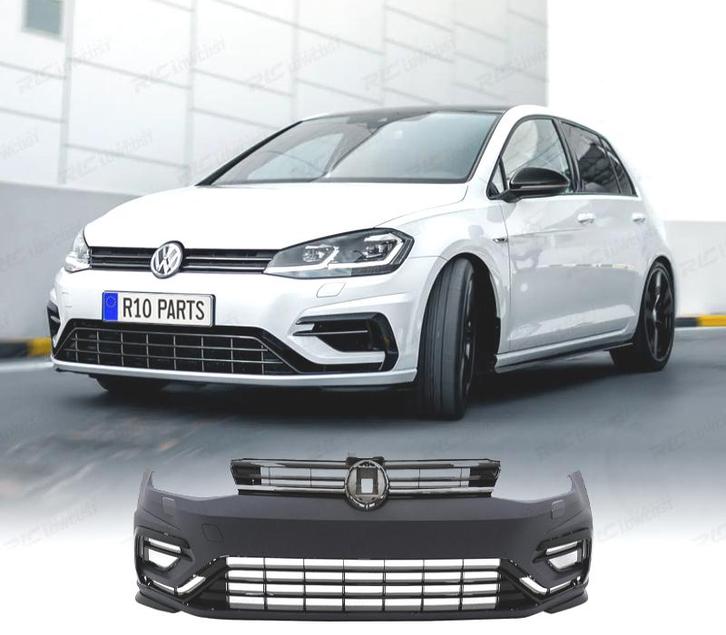 PARE-CHOCS AVANT VOLKSWAGEN VW GOLF 7 12-17 LOOK R 7.5, Autos : Pièces & Accessoires, Carrosserie & Tôlerie, Envoi