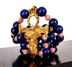 Lapis-lazuli - Charoïte - Collier - Radiance divine - Croix