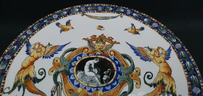 Gien - Serveerschaal - Aardewerk - Décor Renaissance - 19e, Antiek en Kunst, Antiek | Glaswerk en Kristal
