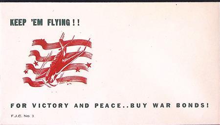 Amerikaanse envelop WWII (lijst optie), Verzamelen, Militaria | Tweede Wereldoorlog, Foto of Poster, Verzenden