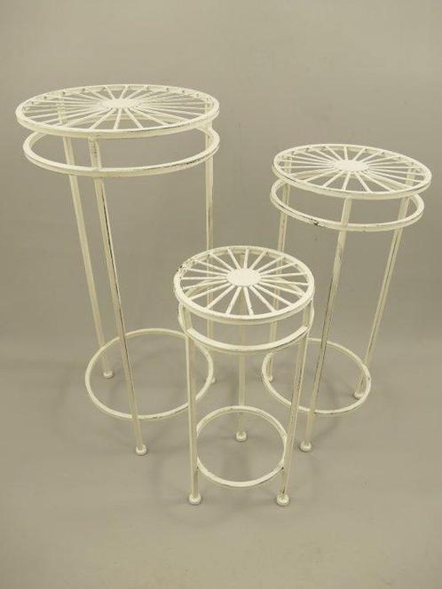 Set bijzettafels (3) - IJzer, Antiek en Kunst, Curiosa en Brocante