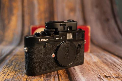 Leica M4-2 + leica meter MR + box, Collections, Appareils photo & Matériel cinématographique