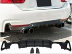 Performance Look 4 Uitlaten Diffuser BMW F32 F33 F36 B3242, Auto-onderdelen, Nieuw, Achter, BMW