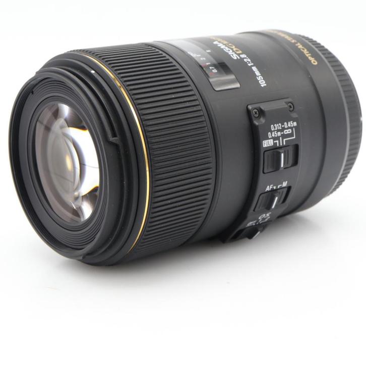 Sigma 105mm F/2.8 EX DG Macro OS HSM Canon EF | Occasion, Audio, Tv en Foto, Foto | Lenzen en Objectieven, Ophalen of Verzenden