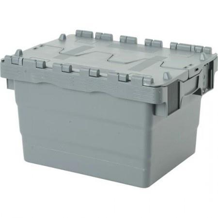 Distributiebak 400x300x250 mm Nestbaar Stapelbaar Grijs, Doe-het-zelf en Bouw, Kratten en Dozen, Ophalen of Verzenden