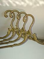 Kapstok (4) - Brons - Vintage kledinghangers, Antiek en Kunst