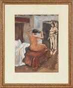 Yves Brayer (1907-1990) - François Villon et la grosse