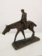 Beeldje - Fantino a cavallo - Brons