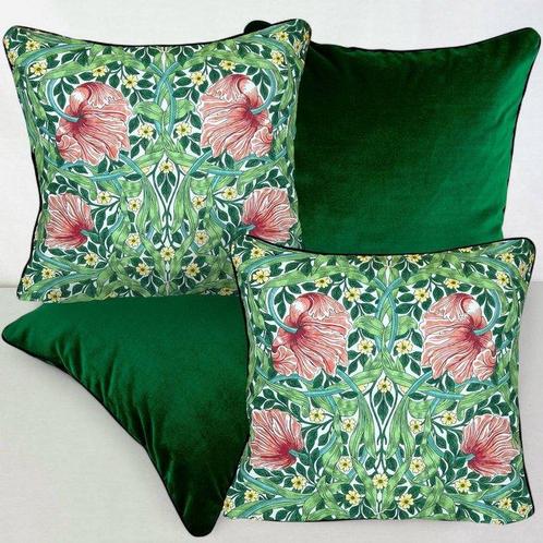 Morris & Co - New Collection -Nouvel ensemble de quatre -, Antiek en Kunst, Antiek | Tapijten, Tafelkleden en Textiel