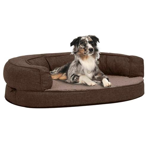 vidaXL Matelas de lit ergonomique de chien 75x53 cm, Dieren en Toebehoren, Honden-accessoires, Verzenden