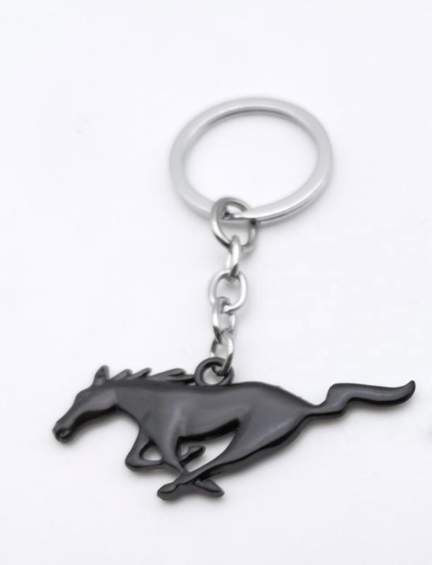 Ford Mustang pony sleutelhanger Zwart, Verzamelen, Sleutelhangers, Nieuw, Ophalen of Verzenden