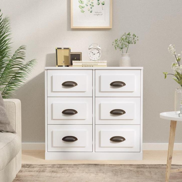 Dressoir Hoogglans Wit | Retour Deal | 55% Korting, Huis en Inrichting, Kasten | Dressoirs, 50 tot 100 cm, 25 tot 50 cm, Nieuw