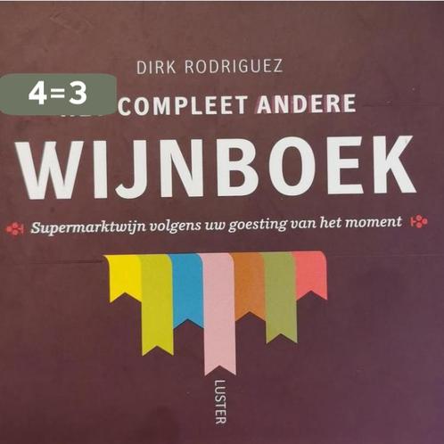 COMPLEET ANDERE WIJNBOEK 9789460580406 Dirk Rodriguez, Boeken, Kookboeken, Gelezen, Verzenden