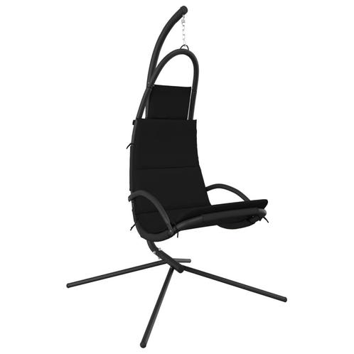 Schommelstoel Zwart - Retour Deal - Tuinliefhebber -40%, Huis en Inrichting, Fauteuils, 75 tot 100 cm, 100 tot 125 cm, Nieuw, Verzenden