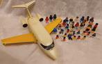 Playmobil - Playmobil 41 Figuren, große Flugzeug, Antiek en Kunst