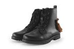 Muyters Veterboots Meisjes in maat 27 Zwart, Kinderen en Baby's, Verzenden, Jongen of Meisje, Schoenen, Zo goed als nieuw