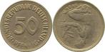 Duitsland Fehlpraegung 50 Pfennig 1950 G Stempeldrehung 1..., Verzenden