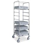 Wagen | Voor Vaatwasser | Korf 500x500mm | 7 Niveaus |, Verzenden