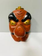 Noh masker - Hout - Groot Noh-masker Tengu (Zonder, Antiek en Kunst