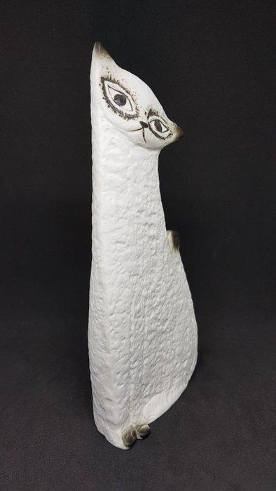 Royal Dux - Beeldje - Stylized sitting cat - Porselein, Antiek en Kunst, Antiek | Glaswerk en Kristal