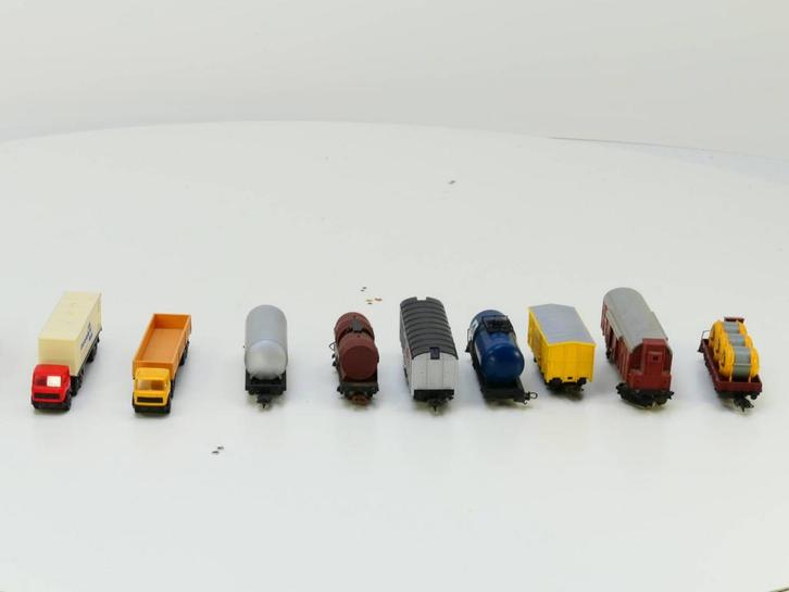 Schaal H0 Lima 600801 Truck en trailer - Lima 600802 Truc..., Hobby & Loisirs créatifs, Trains miniatures | HO, Enlèvement ou Envoi