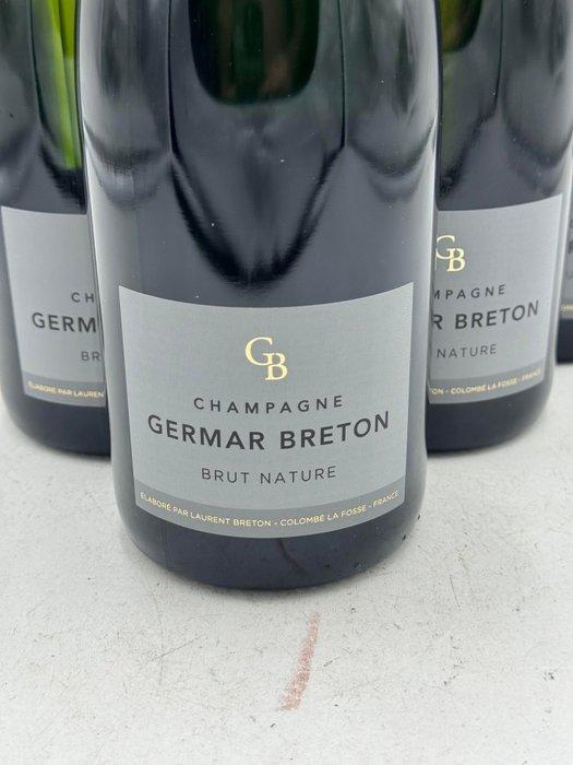 Germar Breton - Champagne Brut Nature - 6 Flessen (0.75, Verzamelen, Wijnen