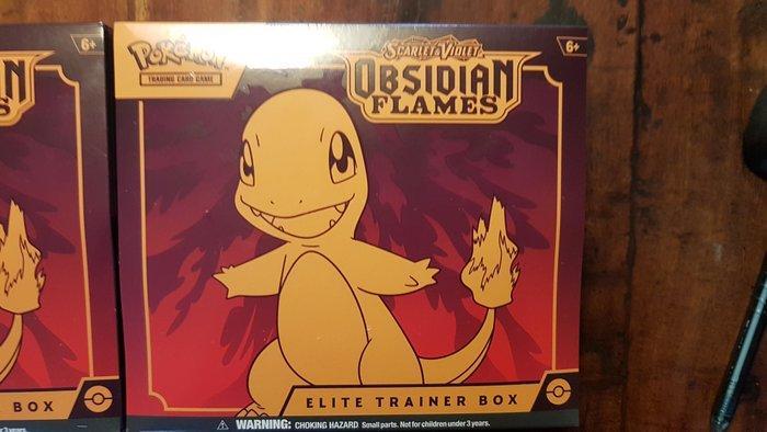 3 Elite trainer box - Obsidian Flames Elite Trainer Box, Hobby en Vrije tijd, Verzamelkaartspellen | Pokémon