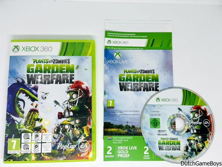 Xbox 360 - Plants Vs. Zombies - Garden Warfare, Games en Spelcomputers, Games | Xbox 360, Gebruikt, Verzenden