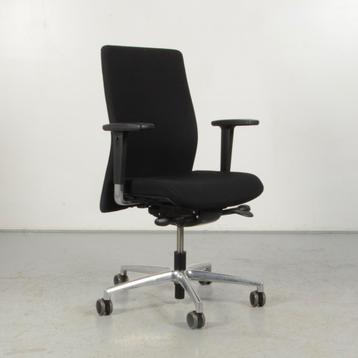 Bureaustoel Benjo Seating - Zwart - 4D armleggers, Ophalen of Verzenden