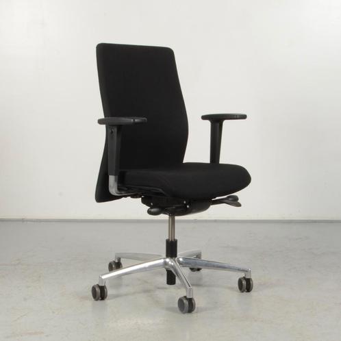 Bureaustoel Benjo Seating - Zwart - 4D armleggers, Huis en Inrichting, Bureaustoelen, Gebruikt, Ophalen of Verzenden