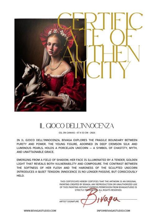 Bivaga (1972) - Il Gioco dell’Innocenza, Antiquités & Art, Art | Peinture | Classique