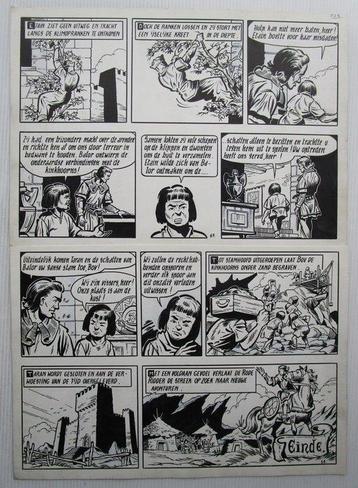 Vandersteen / Verschuere - 1 Original page - De Rode Ridder, Boeken, Nieuw