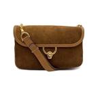 Gucci - Vintage Light Brown Suede and Leather Flap -, Nieuw