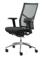 Refurbished Bureaustoelen - Nieuwstaat!, Ergonomisch, Bureaustoel, Zo goed als nieuw, Zwart