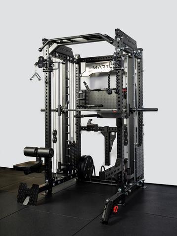 Martech M8 3IN1 rack - Smith machine - 2 x 90KG met 1:1, Ophalen of Verzenden