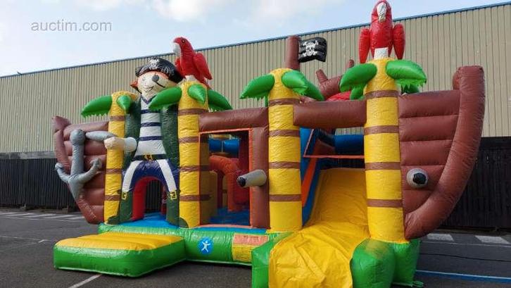 springkasteel piratenboot, Hobby en Vrije tijd, Feestartikelen | Verhuur, Ophalen