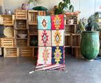 Prachtig Marokkaans tapijt - Berber Boucherouite katoenen