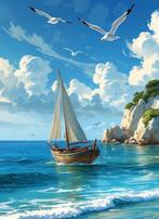 LuisonArt - Egeo Azzurro - XXL