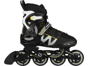 Nijdam Circle Rayzor - Inline skates - Alu chassis - Zwart -, Verzenden