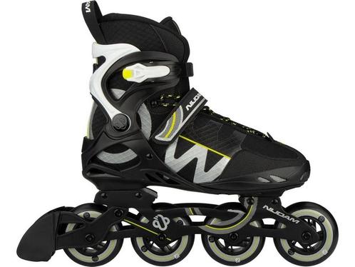 Nijdam Circle Rayzor - Inline skates - Alu chassis - Zwart -, Huis en Inrichting, Woonaccessoires | Overige, Zo goed als nieuw
